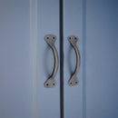 Spira Brass - Hammered Pull Handle Medium  - Matt Black - FC229 - Choice Handles