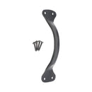 Spira Brass - Hammered Pull Handle Medium  - Matt Black - FC229 - Choice Handles