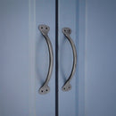 Spira Brass - Hammered Pull Handle Large  - Matt Black - FC230 - Choice Handles