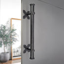 Spira Brass - Onyx Round Pull Handle 300mm  - Matt Black - FC231 - Choice Handles