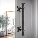 Spira Brass - Onyx Square Pull Handle 300mm  - Matt Black - FC232 - Choice Handles