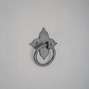 Spira Brass - Floret Ring Drop Pull  - Matt Black - FC251 - Choice Handles