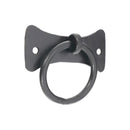 Spira Brass - Flamingo Ring Drop Pull  - Matt Black - FC253 - Choice Handles