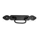 Spira Brass - Petal Ring Drop Pull  - Matt Black - FC254 - Choice Handles