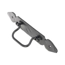 Spira Brass - Petal Ring Drop Pull  - Matt Black - FC254 - Choice Handles