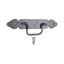 Spira Brass - Petal Ring Drop Pull  - Matt Black - FC254 - Choice Handles