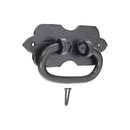 Spira Brass - Arrow Ring Drop Pull  - Matt Black - FC255 - Choice Handles