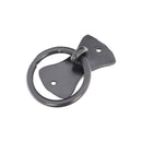 Spira Brass - Flutur Ring Drop Pull  - Matt Black - FC256 - Choice Handles