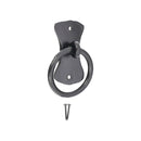 Spira Brass - Flutur Ring Drop Pull  - Matt Black - FC256 - Choice Handles