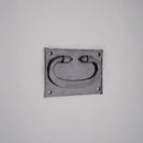 Spira Brass - Spike Ring Drop Pull  - Matt Black - FC257 - Choice Handles