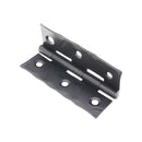 Spira Brass - Spike Butt Hinges Medium  - Matt Black - FC802 - Choice Handles