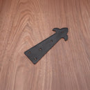 Spira Brass - Spike Deco Hinge  - Matt Black - FC806 - Choice Handles