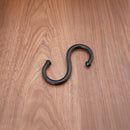 Spira Brass - S- Hook Large  - Matt Black - FC811 - Choice Handles