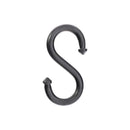 Spira Brass - S- Hook Small Matt  - Matt Black - FC812 - Choice Handles