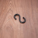 Spira Brass - S- Hook Small Matt  - Matt Black - FC812 - Choice Handles