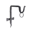 Spira Brass - Cosmo Twist Shelf Support - Matt Black - FC846 - Choice Handles
