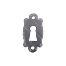 Spira Brass - Spike Escutcheon  - Matt Black - FC847 - Choice Handles