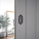 Spira Brass - Spike Escutcheon  - Matt Black - FC847 - Choice Handles