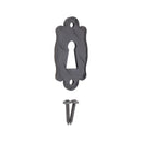Spira Brass - Spike Escutcheon  - Matt Black - FC847 - Choice Handles