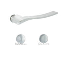 Forme Olimpia Lever Door Handle on Concealed Round Rose - Satin Chrome - FCR280SC - Choice Handles