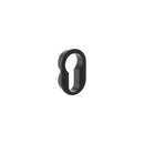 Forme Concealed Rose Euro Escutcheons Round - Matt Black - FCRESCEMB - Choice Handles