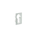 Forme Concealed Rose Euro Escutcheons Square - Satin Chrome - FCSESCESC - Choice Handles