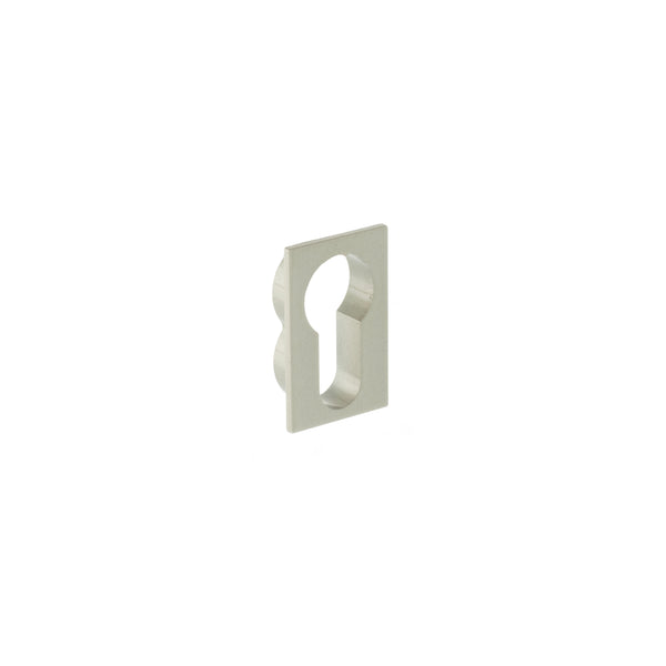 Forme Concealed Rose Euro Escutcheons Square - Satin Nickel - FCSESCESN