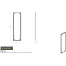 Carlisle Brass - Georgian - Finger Plate  - Polished Brass - FG10 - Choice Handles