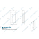 Eurospec - Flush Pull - Antique Brass - FPH1000AB - Choice Handles