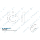 Eurospec - Circular Flush Pull - Satin Stainless Steel - FPH1003SSS - Choice Handles