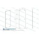 Eurospec - Finger Plate Plain  500x75mm - Antique Brass - FPP1500AB - Choice Handles