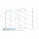 Eurospec - 500 X 75mm - Finger Plate - Plain - Satin Stainless Steel - FPP1500SSS - Choice Handles