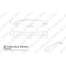 Carlisle Brass - Solo Handle 154mm - Satin Nickel - FTD3440SN - Choice Handles