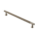 Carlisle Brass - FTD Knurled Pull Handle 224mm c/c - Satin Nickel - FTD700ESN - Choice Handles