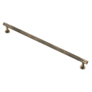 Carlisle Brass - FTD Knurled Pull Handle 320mm c/c - Antique Brass - FTD700HAB - Choice Handles