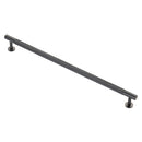 Carlisle Brass - FTD Knurled Pull Handle 320mm c/c - Matt Black - FTD700HMB - Choice Handles