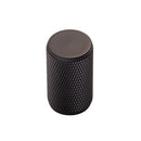 Carlisle Brass - Knurled Knob 30mm - Matt Black - FTD702MB - Choice Handles