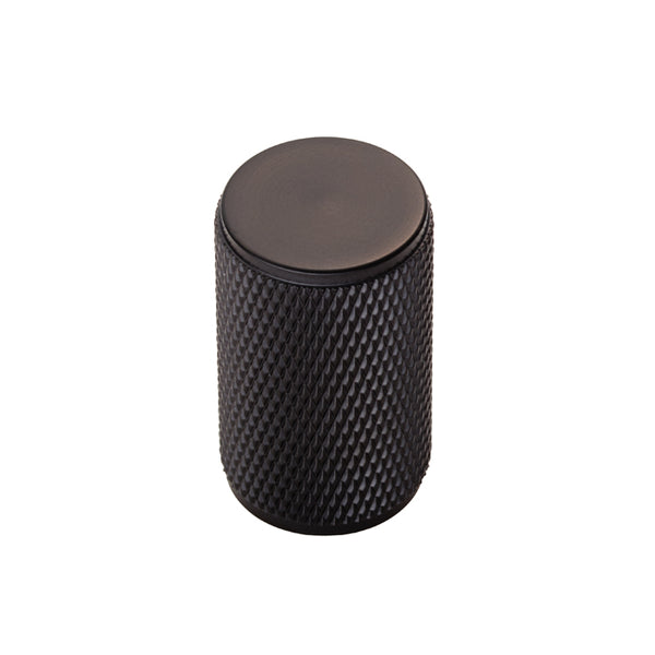 Carlisle Brass - Knurled Knob 30mm - Matt Black - FTD702MB - Choice Handles