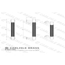 Carlisle Brass - Lines Pull Handle 160mm c/c - Anthracite - FTD710CANT - Choice Handles