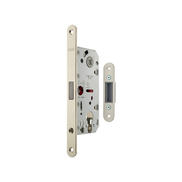 AGB Polaris 2XT Magnetic Euro Profile Sashlock 35mm backset - Polished Chrome - AGB2XT25EPC - Choice Handles