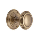 Heritage Brass Mortice Knob on Rose Goodrich Design Antique finish - GOO986-AT - Choice Handles