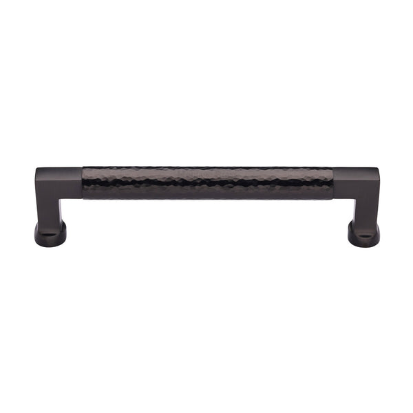 Heritage Brass Cabinet Pull Bauhaus Hammered Design 160mm CTC Matt Bronze Finish - HAM0312 160-MB - Choice Handles