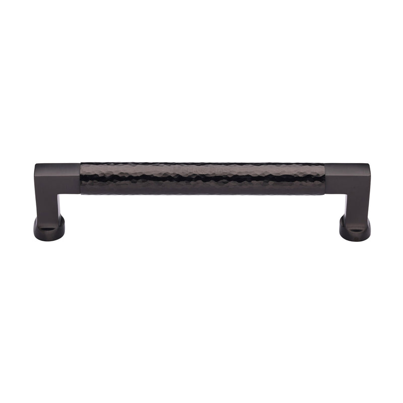 Heritage Brass Cabinet Pull Bauhaus Hammered Design 160mm CTC Matt Bronze Finish - HAM0312 160-MB - Choice Handles