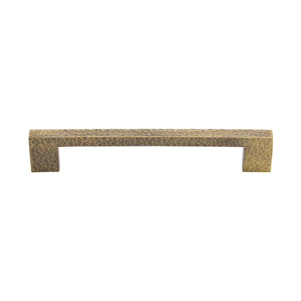 Heritage Brass Cabinet Pull Metro Hammered Design 160mm CTC Antique Brass Finish - HAM0337 160-AT - Choice Handles
