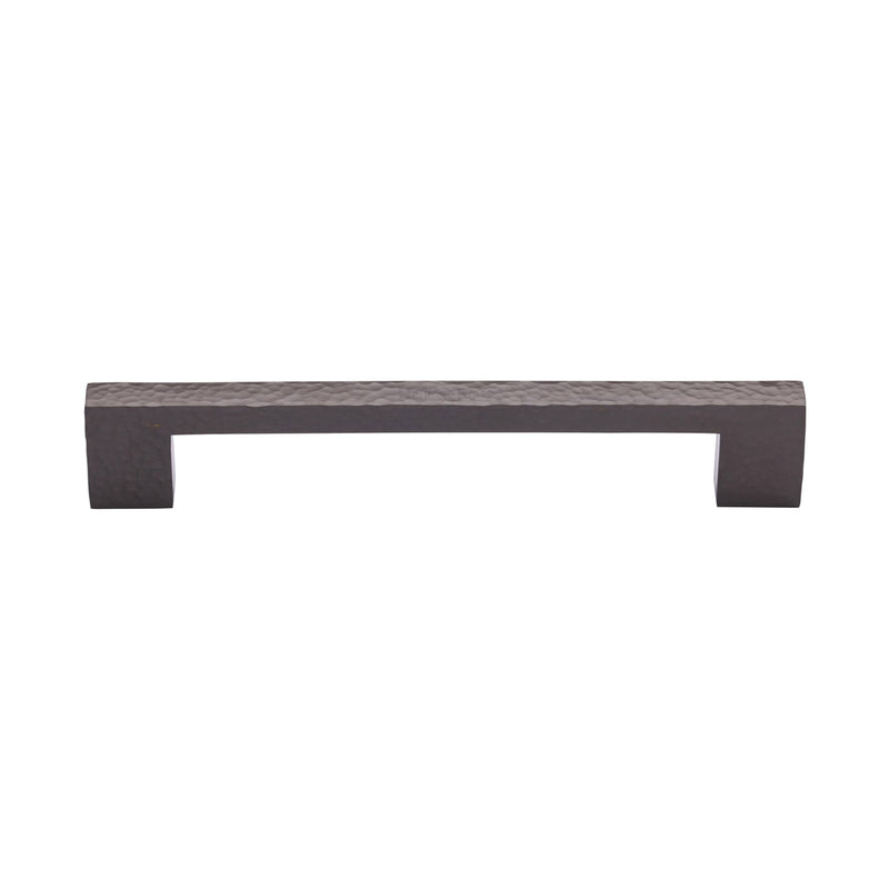 Heritage Brass Cabinet Pull Metro Hammered Design 160mm CTC Matt Bronze Finish - HAM0337 160-MB - Choice Handles
