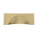 Heritage Brass Drawer Cup Pull Hampshire Hammered Design 57mm CTC Satin Brass Finish - HAM2764-SB - Choice Handles
