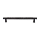 Heritage Brass Cabinet Pull Partial Hammered Design 152mm CTC Matt Bronze finish - HAM4461 160-MB