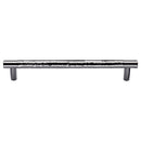 Heritage Brass Cabinet Pull Partial Hammered Design 256mm CTC Polished Chrome finish - HAM4461 256-PC