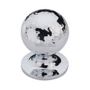 Heritage Brass Cabinet Knob Ball Hammered Design 32mm Polished Chrome finish - HAM8321 32-PC - Choice Handles