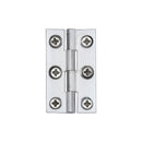 Heritage Brass Cabinet Hinge Brass 1 1/2 Satin Chrome finish
 - HG99-110-SC - Choice Handles